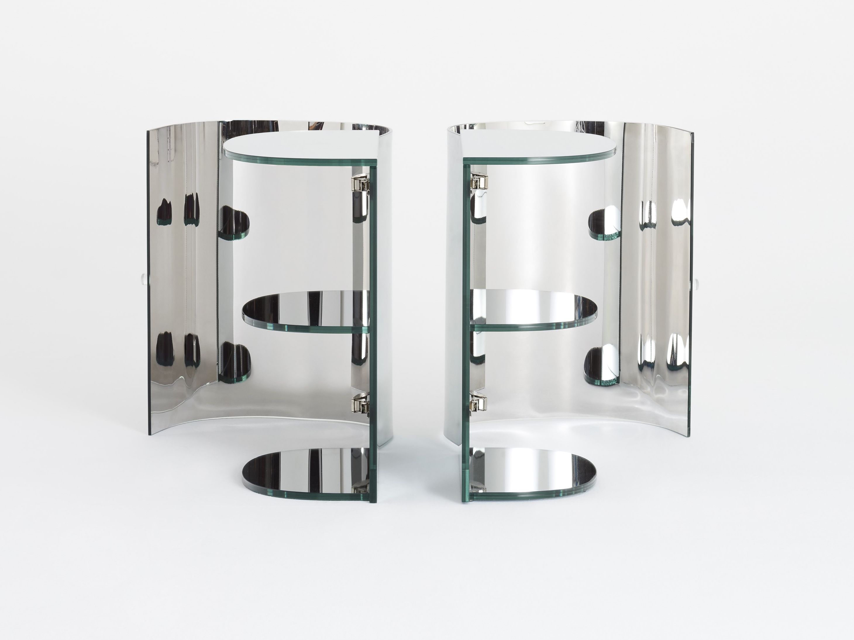 Прикроватная тумбочка из хрусталя Glas Italia Oltralpe ARCH-00046807 - Вид №2