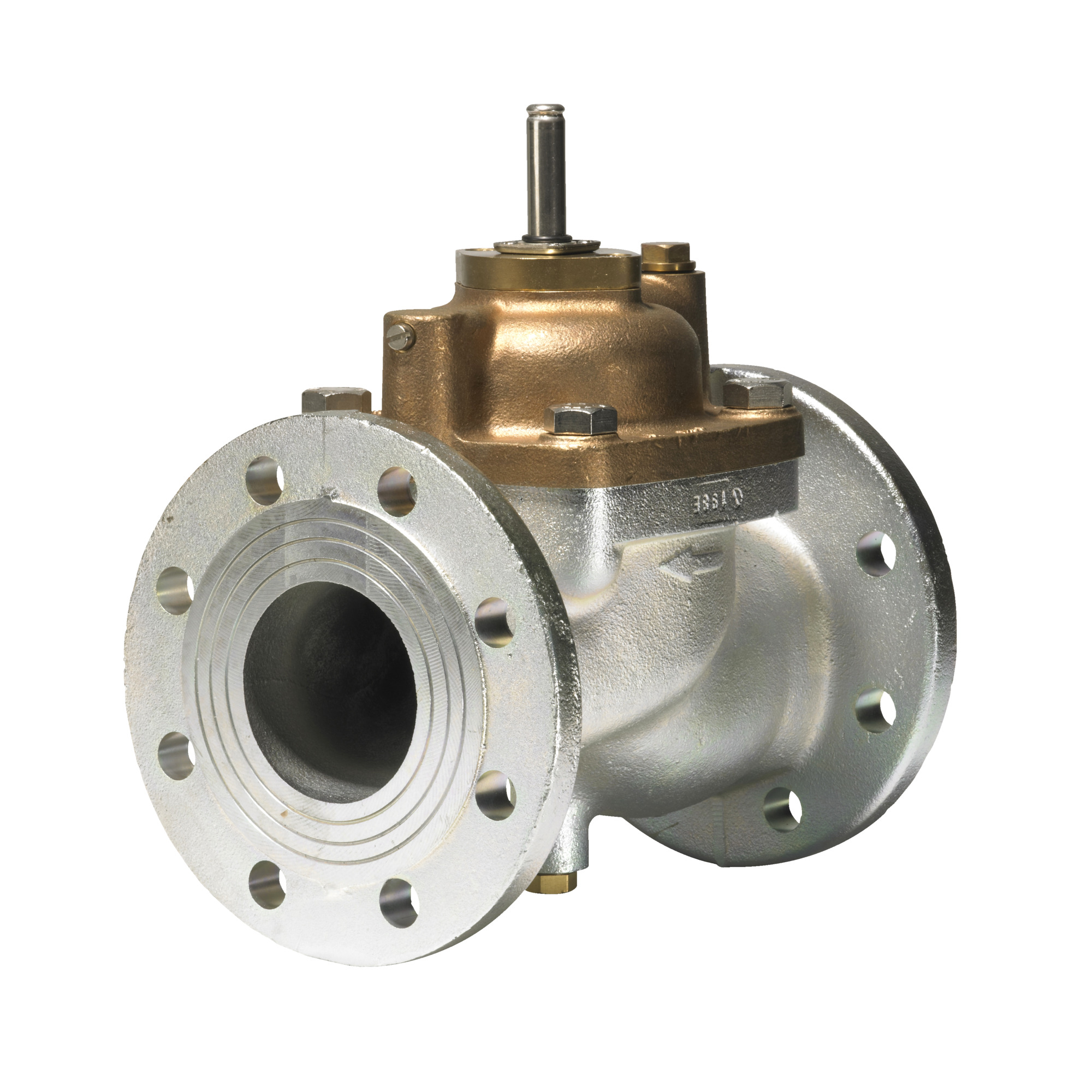 Danfoss EV220B — двухходовые электромагнитные клапаны для общей промышленности Эл.магнитный клапан ДУ40 с катушкой 220В 032U458531  - Вид №2
