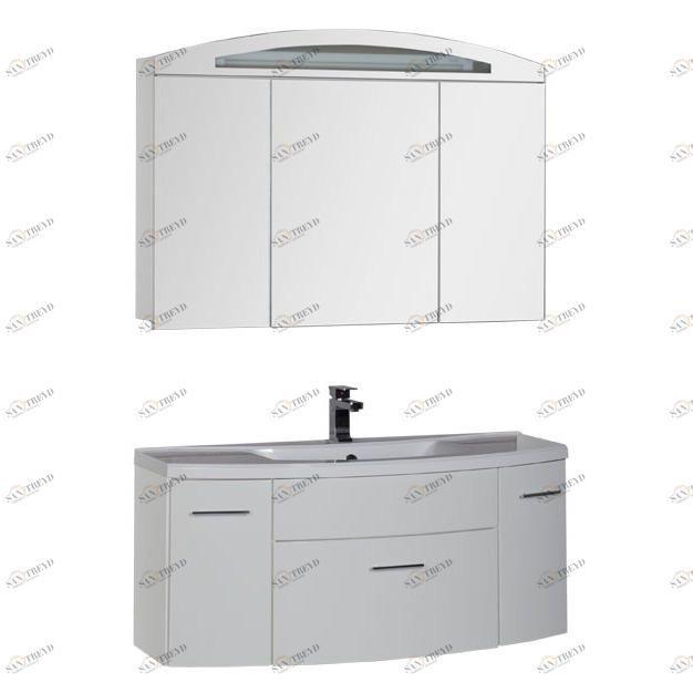 Комплект мебели Aquanet Тренто 120 белый 00161161