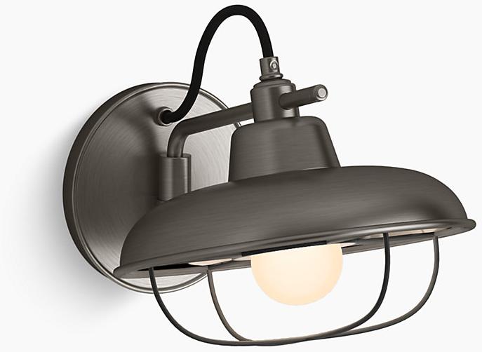 KOHLER Modern Farm Одноламповый качающийся бра K-23668-SC01-VNL 