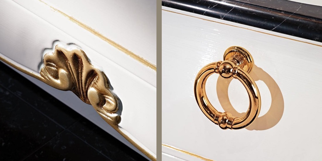 Комплект мебели для ванной 13/A2 LINEATRE Gold Componibile 13A2 - Вид №1