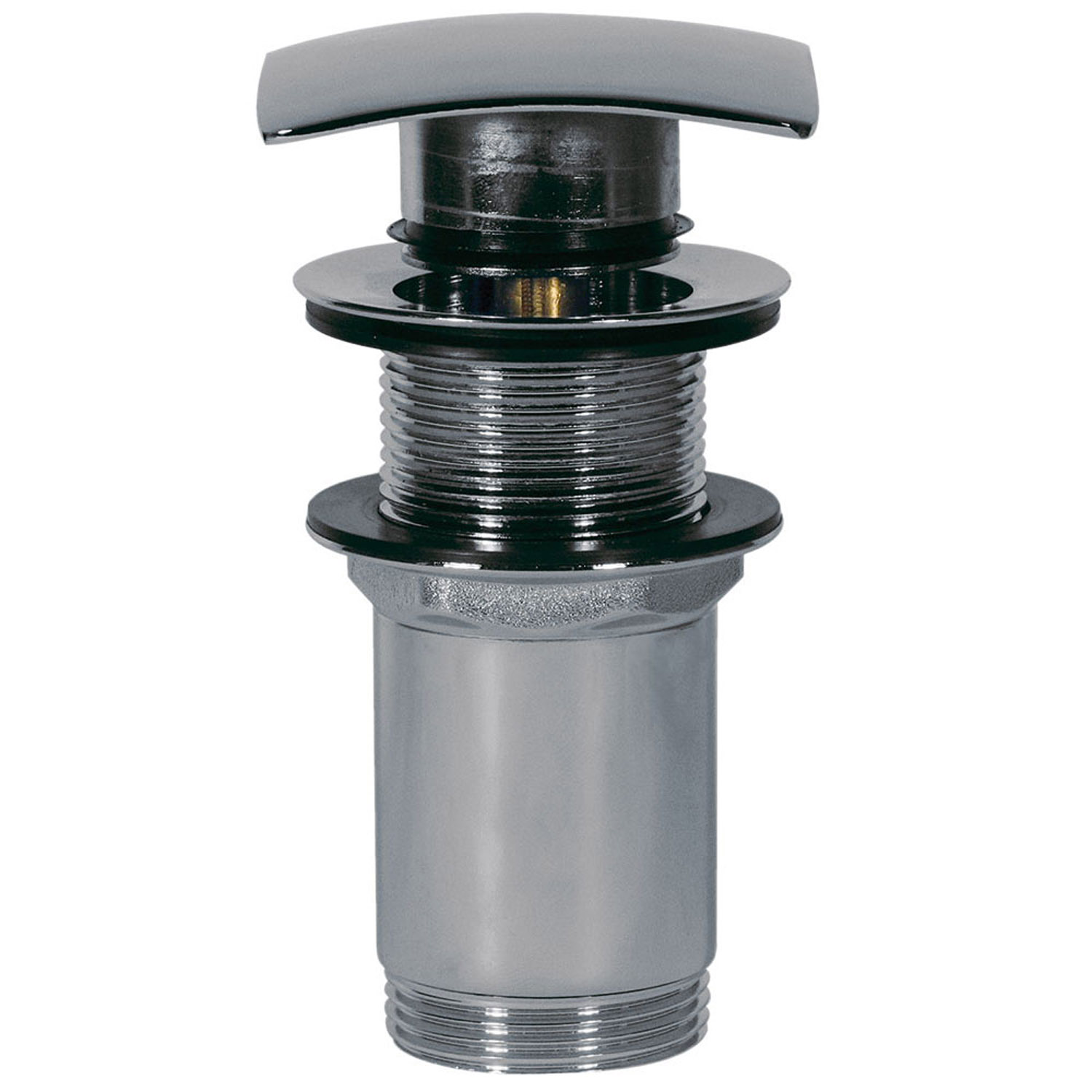 Сливной клапан Click-clack для умывальника без перелива-13434120 TRES Drain