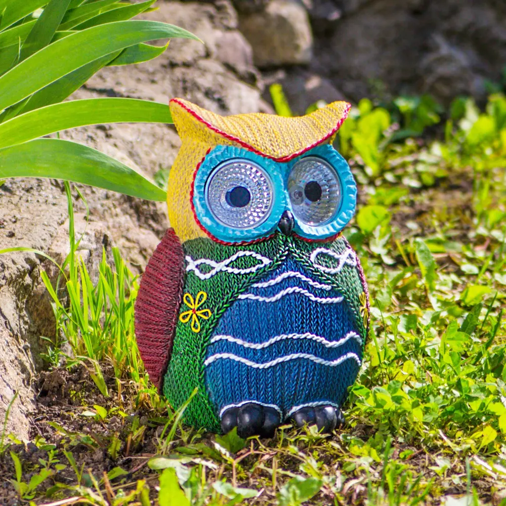 Светильник на солнечных батареях Wicker, 25 см, полирезина/пластик Santreyd STLM-2110552 - Вид №2