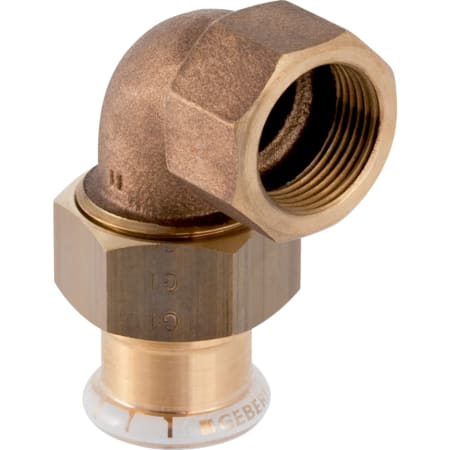 65384 Угловое штуцерное соединение Geberit Mapress из меди 90°, с внутренней резьбой Geberit 