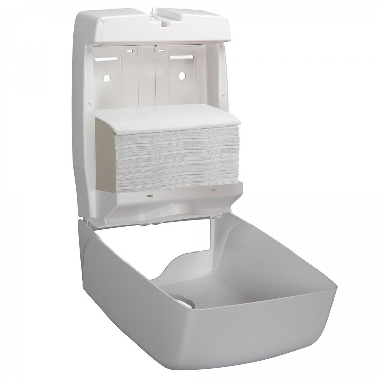 6617 Kimberly Clark Полотенца бумажные листовые Kimberly Clark Scott Essential 6617 Z-сложения 1-слойные 15 пачек по 340 листов  - Вид №1