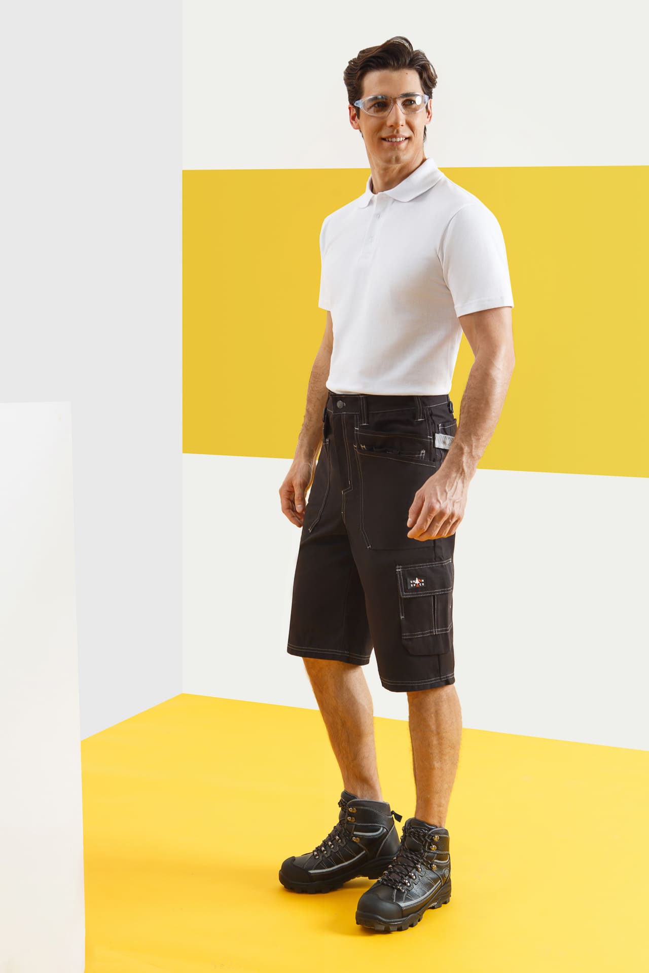 62884 Шорты  черные Union Space  Летняя спецодежда  размер 56-58/170-176  - Вид №4