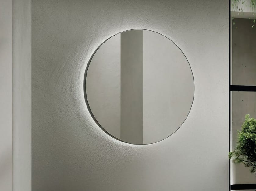Круглое зеркало со встроенным настенным освещением FIT INTERIORS HALO ARCH-00106826