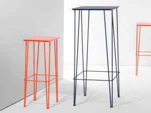 ZAVA Высокий железный стол Ragno