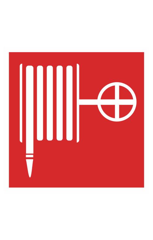 68547 Знак "Пожарный кран"  Знаки пожарной безопасности размер 100 х 100 мм Спецодежда 