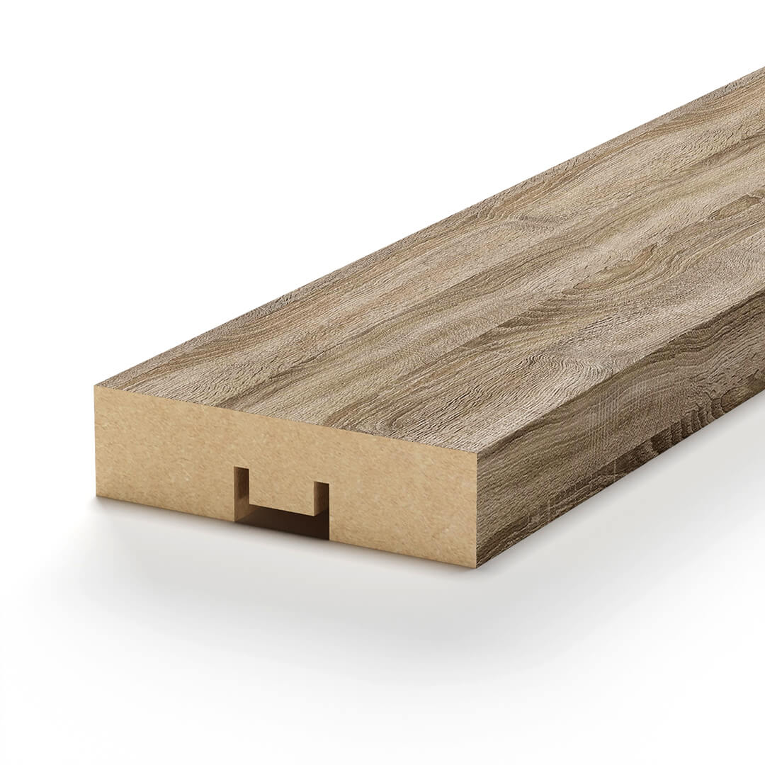 Интерьерная Рейка МДФ Stella Планкен Standard Дуб Винтаж 16*60*2700 (уп.6 шт.) Standart STSR-831