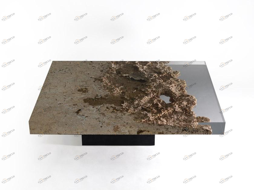 alcarol Прямоугольный журнальный столик Bedrock sun-id-1430368