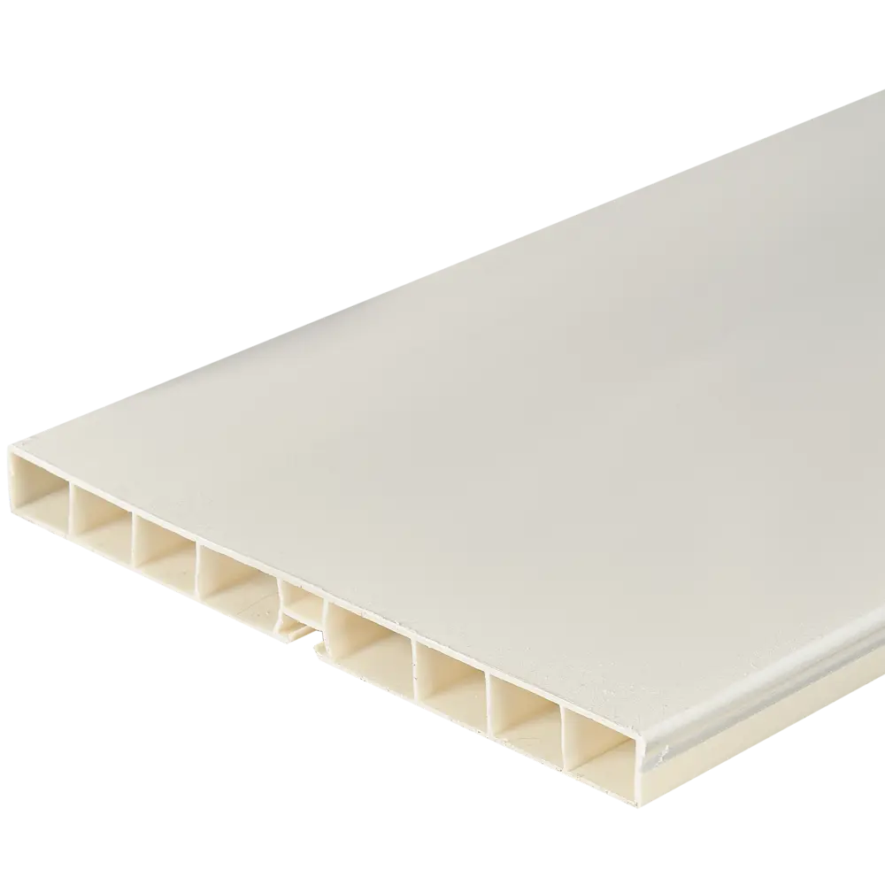 Цоколь для кухни 240x15 см, ПВХ, цвет белый Santreyd STLM-2062519