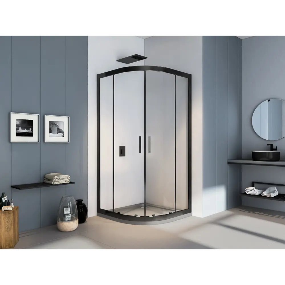 Santreyd Makiato - Радиусное душевое ограждение с раздвижными дверями 84107349 STLM-0046532