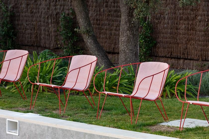 iSimar Садовое кресло из стали с подлокотниками Olivo 8083 - Вид №14