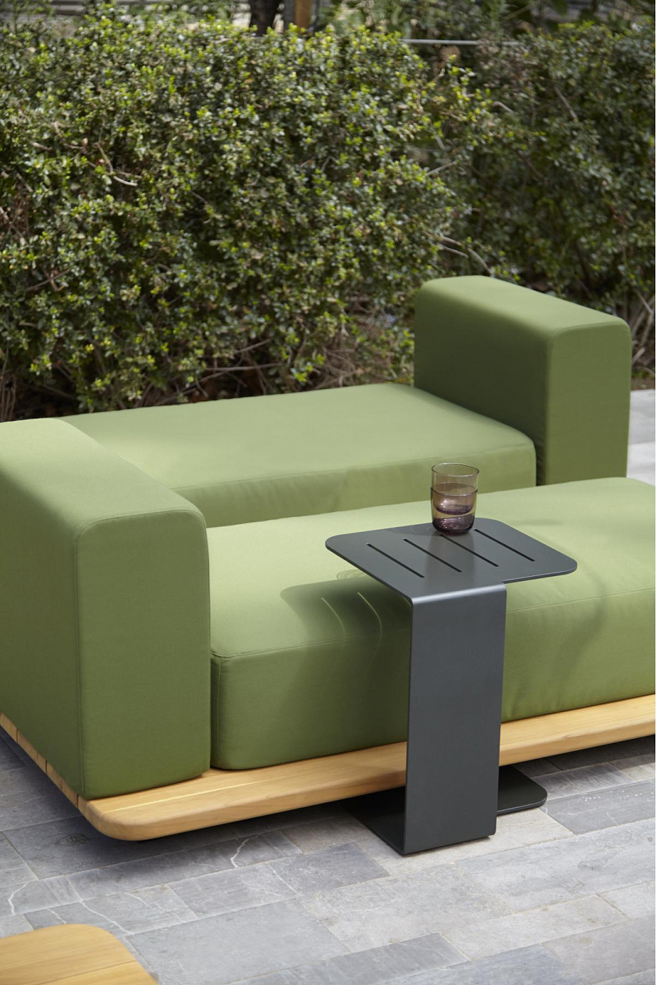 106968 Шезлонг с двумя сиденьями на деревянной базе 7709505 Point Pal POINT1920 - Вид №1