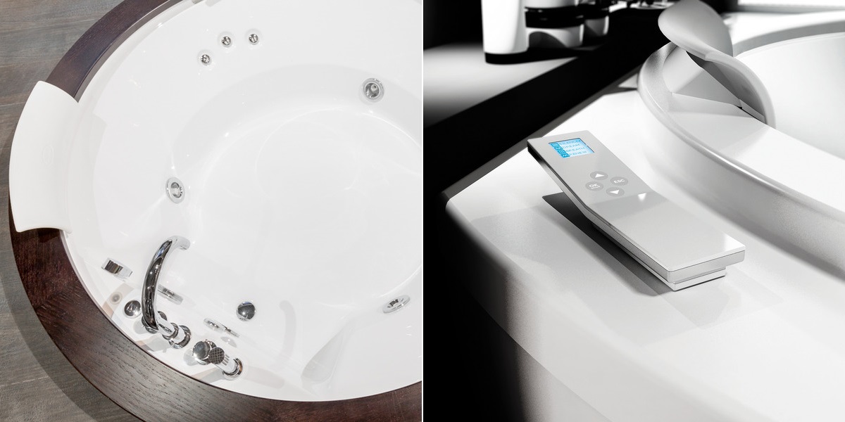 Ванна встроенная с гидромассажем "TOP AQS" Nova 9Q43-545 Jacuzzi 9Q43545 - Вид №3