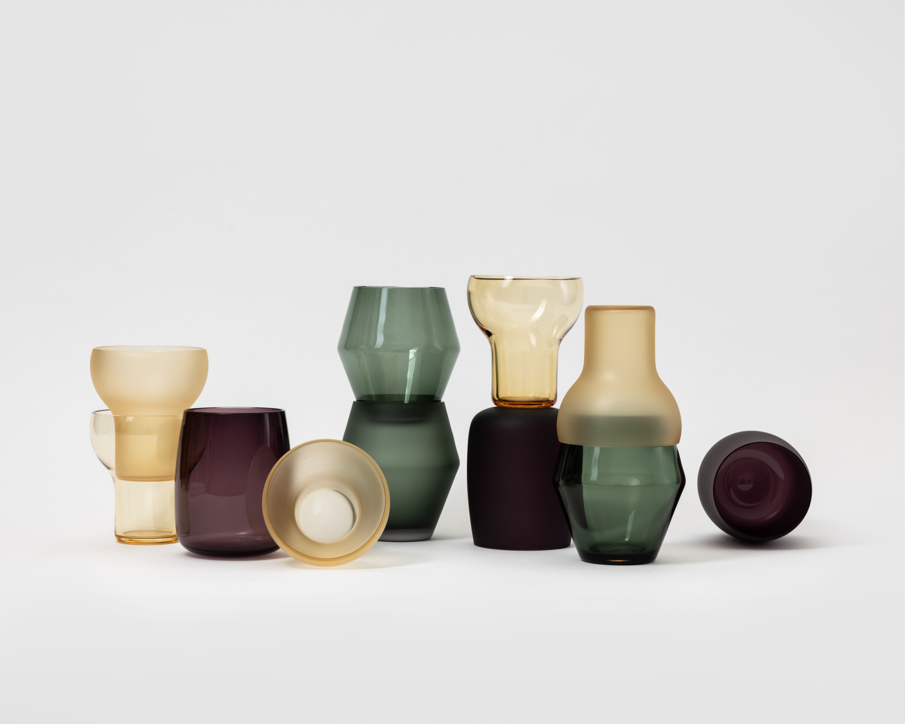 Набор из выдувного стекла SkLO Trace ARCH-00000582 - Вид №1