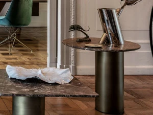 Arketipo Круглый журнальный столик из мрамора