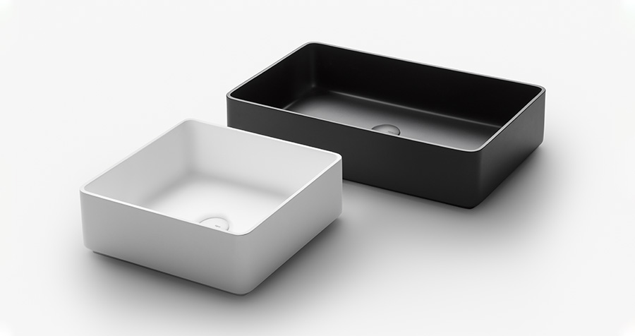 Matt 37 – 58 Раковина на столешнице Falper  - Вид №2