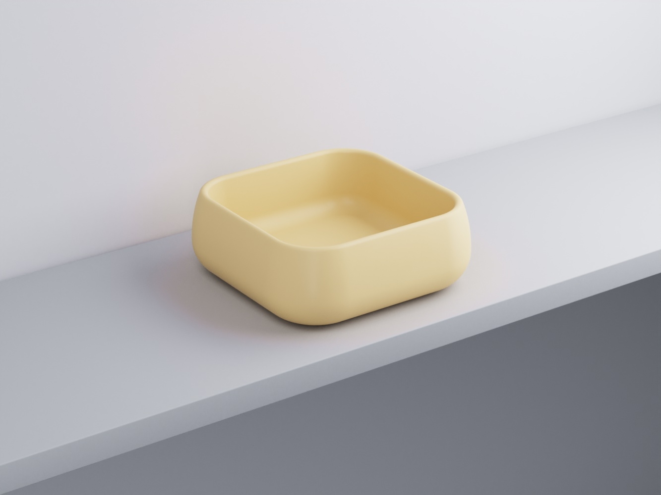 SHLAA40-CN Раковина накладная прямоугольная 40 cielo Shui Ceramica Cielo