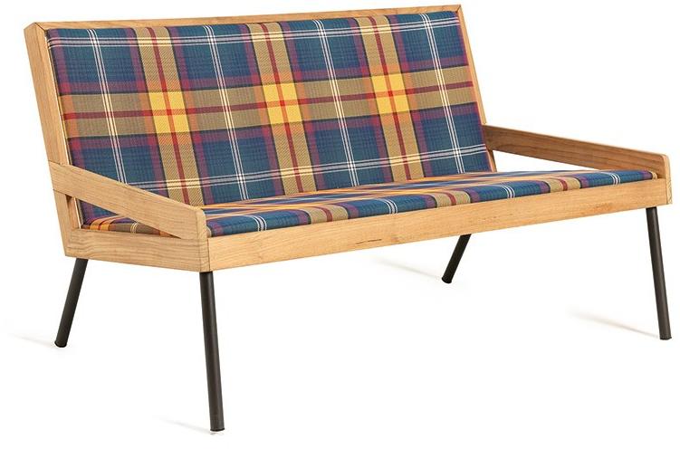 Ethimo 2-местный садовый диван из технической ткани Allaperto Aad200tc0 - Вид №3