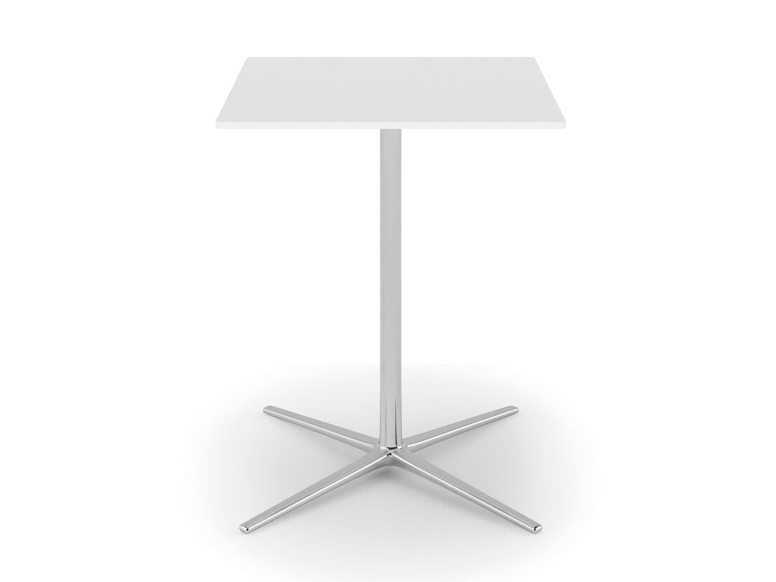 Квадратный стол из алюминия и дерева со спицами Infiniti Loop ARCH-00013818