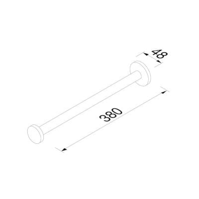 Металлический держатель для полотенец Geesa Nemox ARCH-00058772 - Вид №3