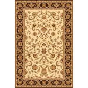 Ковер шерсть Isfahan Anafi 120x170 см цвет кремовый 85305682 STLM-2114140
