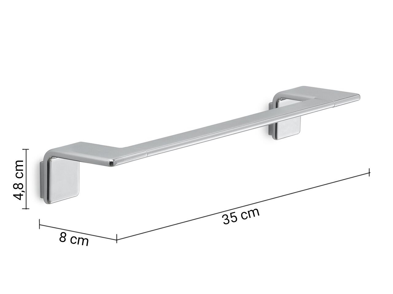 Держатель для полотенец из нержавеющей стали GEDY Il Giglio ARCH-00002146 - Вид №2