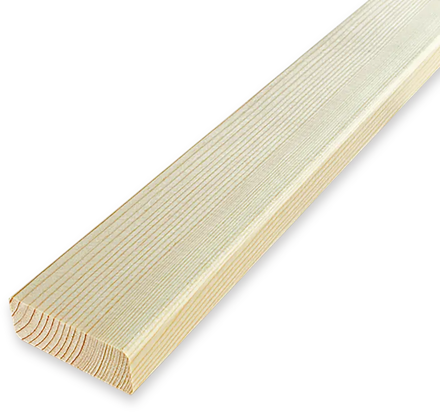 АРЕЛАН Декоративный брусок из сращенной сосны 19×50×2200 мм 81960941