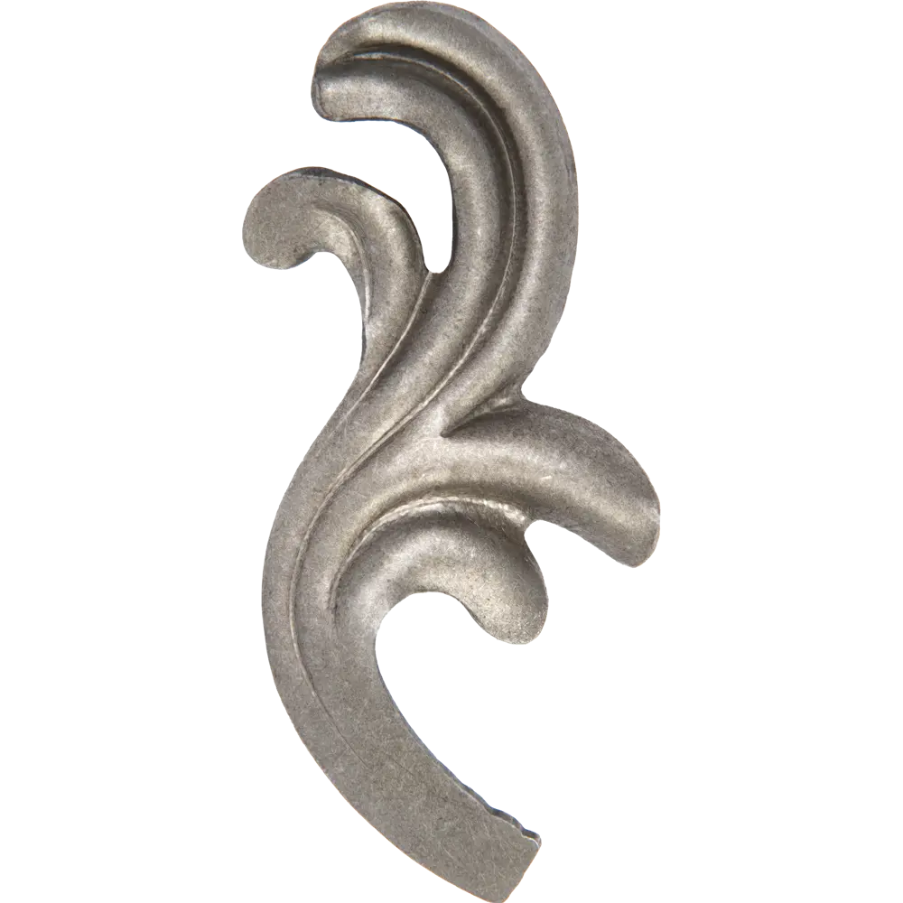 83743691 Элемент кованый Лист R 120x50 мм STLM-0044345 Santreyd 