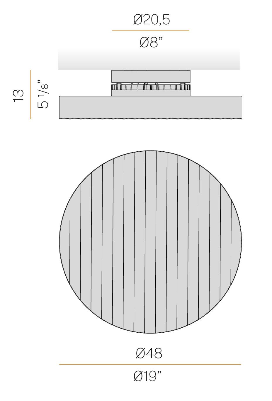 Травленое стекло настенный светильник / потолочный светильник Panzeri кот ARCH-00132501 - Вид №9