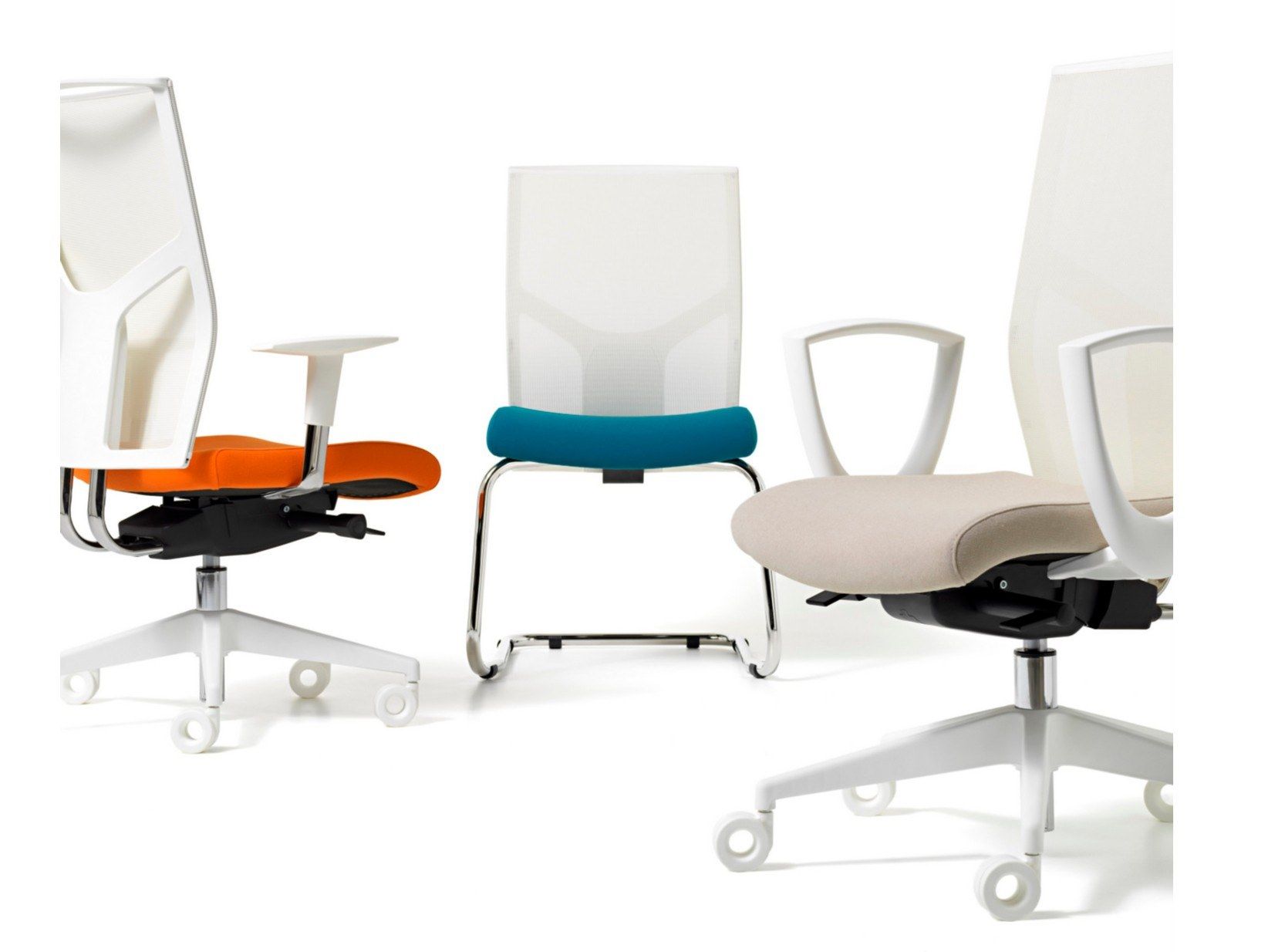 Офисное кресло с сетчатым подлокотником с 5 спицами Diemme ARCH-00050498 - Вид №4