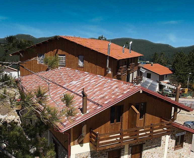 FIBROTUBI Металлоизолированный лист черепичный для кровли sun-id-1383431 - Вид №4