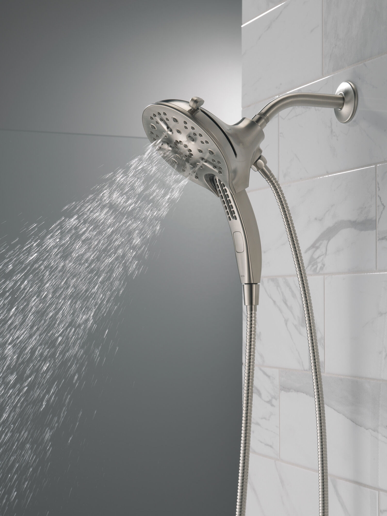 In2ition® H2Okinetic® Душ два в одном с 5 настройками Delta Faucet 58620-SS-PK - Вид №17