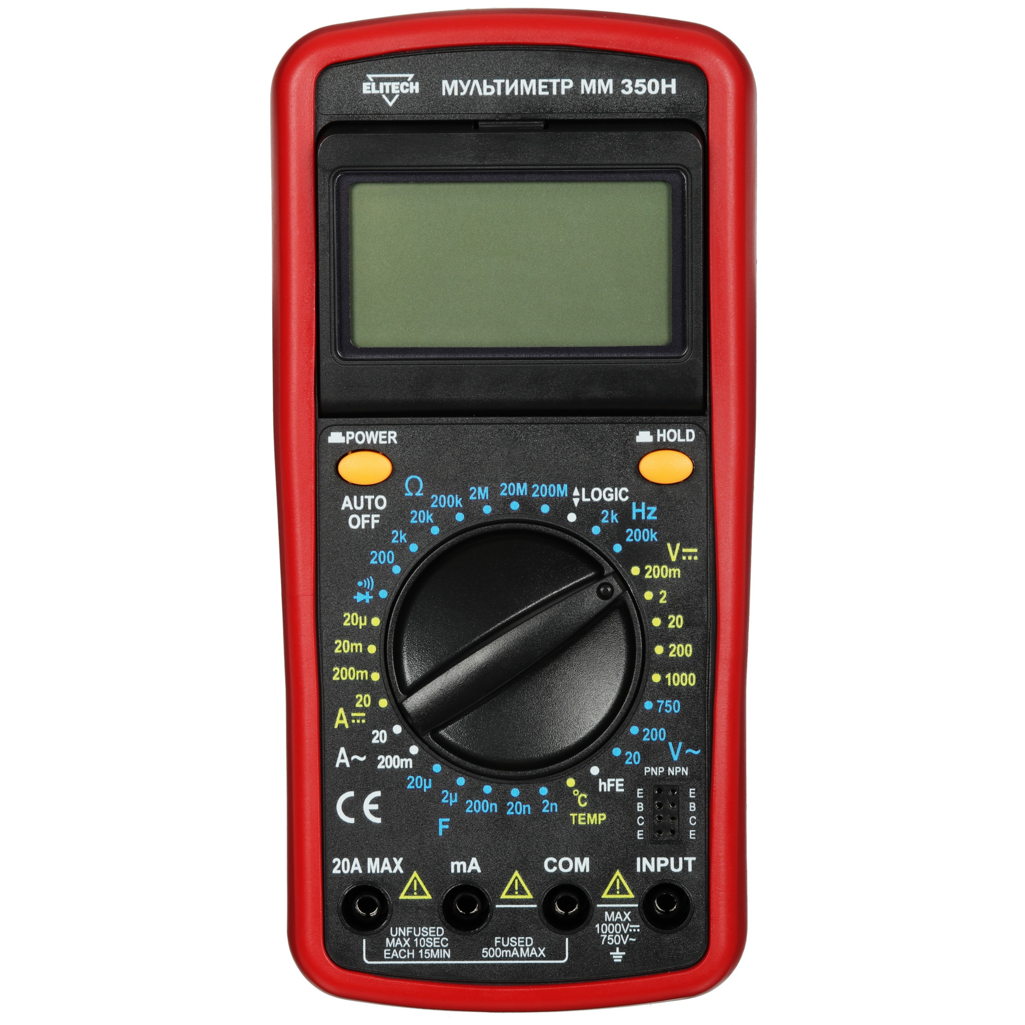 Мультиметр Elitech ММ 350Н 9110540 STDN-0144151 - Вид №1