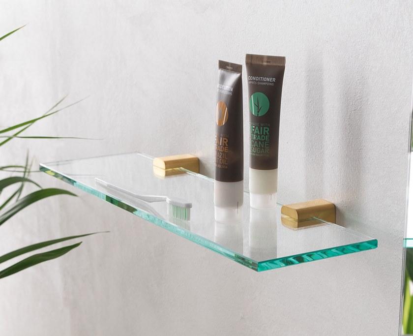 GUGLIELMI Полка для ванной из матового стекла Gzero Fe00g0201 - Вид №1