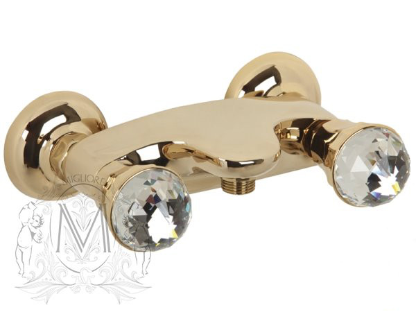 Смеситель MIGLIORE Korona ML.KRN-4746.CRDO для душа - хром/золото  - Вид №2
