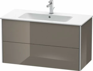 XS417308989 Тумбочка подвесная XSquare #XS4173 1010 x 478 мм Фланелево-серый глянцевый лак