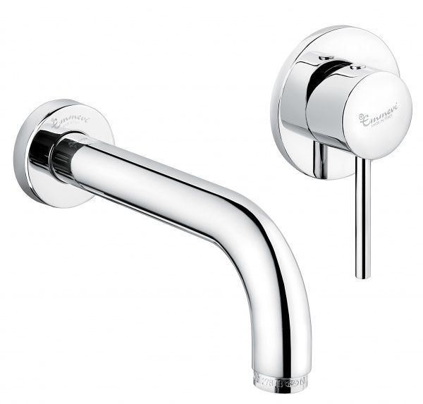 45055OR Emmevi Piper, встраиваемый в стену смеситель для раковины, цвет золото