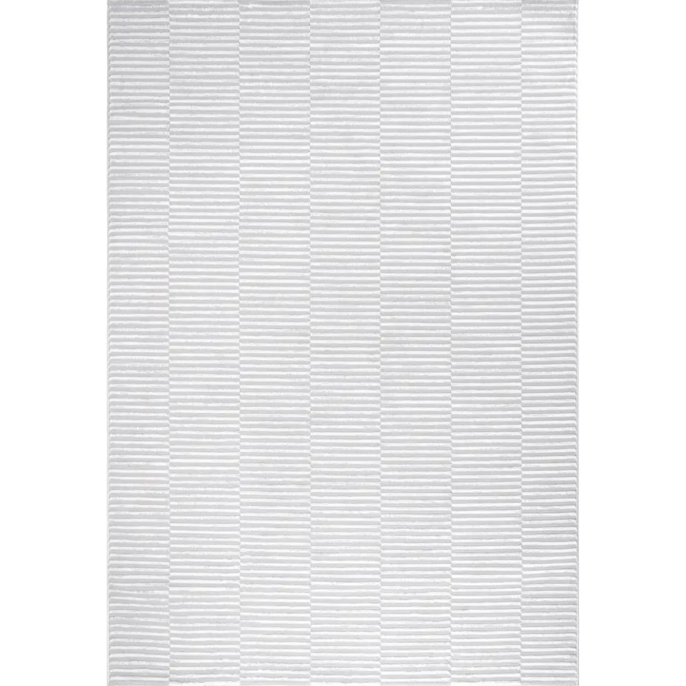 Ковер полиэстер Inspire Breeze 5877A 60x110 см цвет светло-серый 84860684 STLM-2088652  - Вид №1