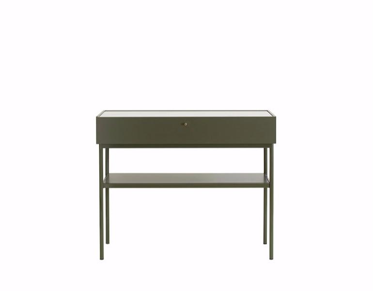 ASPLUND Лакированная прямоугольная консоль из мдф с ящиками Luc sun-id-1500455 - Вид №3