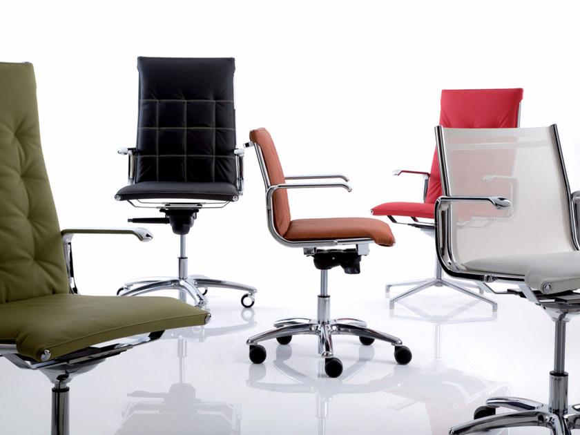 Luxy Регулируемое по высоте кресло руководителя с 5 спицами и колесами Taylord sun-id-1407971 - Вид №2