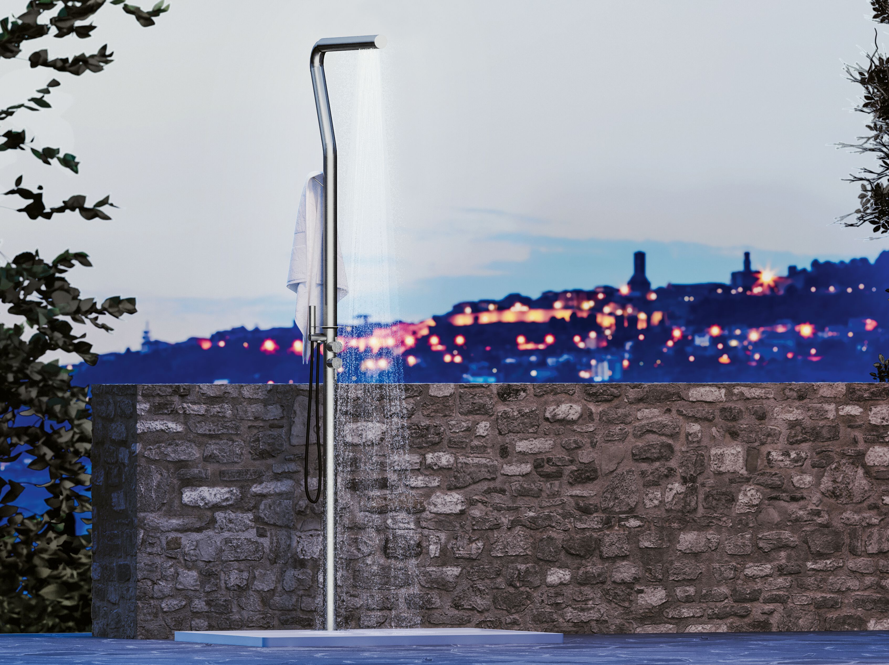 Душевая колонна из нержавеющей стали DISENIA GRECALE ARCH-00134264