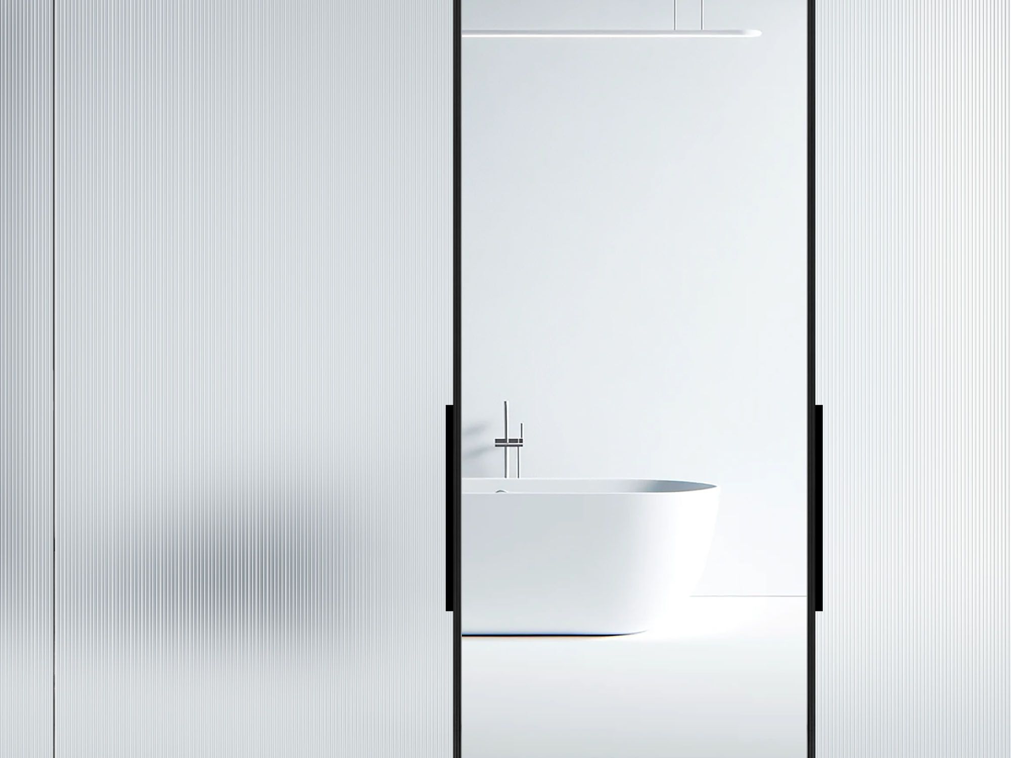 Матовое украшенное стекло Madras® Madras® linear Texturized ARCH-00027959 - Вид №9