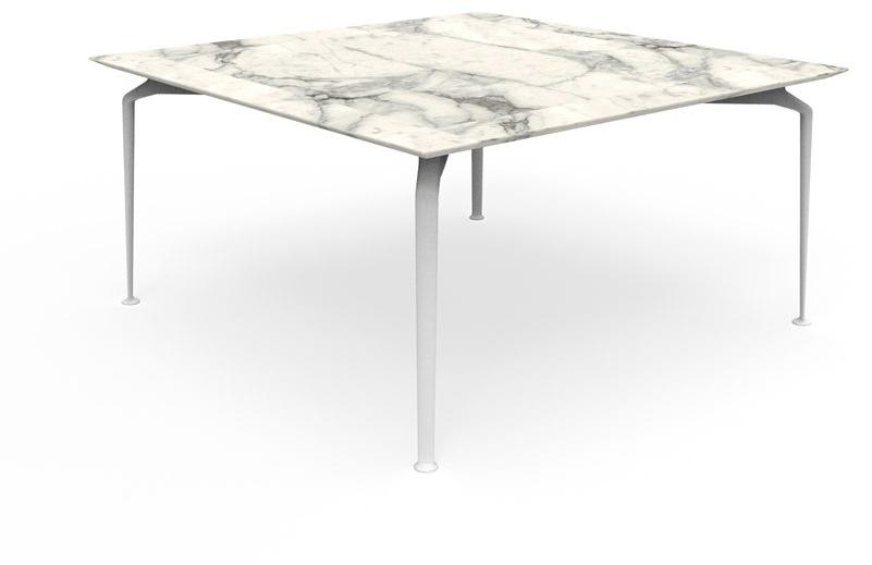 Talenti Квадратный садовый стол из керамогранита Cruise alu sun-id-1441914 - Вид №1