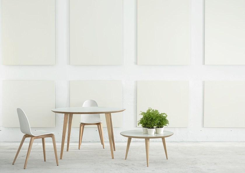 ONDARRETA Круглый деревянный журнальный столик Bob sun-id-1441970 - Вид №1