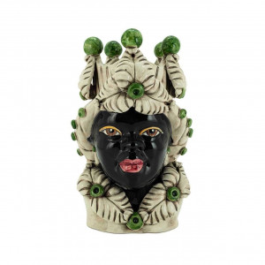 200943-86 ABHIKA ВАЗА МОРО ЛЕДИ ЕВА DARK GREEN
