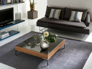 IDEAS Group Журнальный столик из дерева и стекла