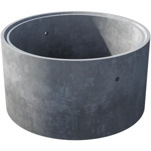 Кольцо колодца бетонное КС 15-6Ч 1680/1500x600 мм